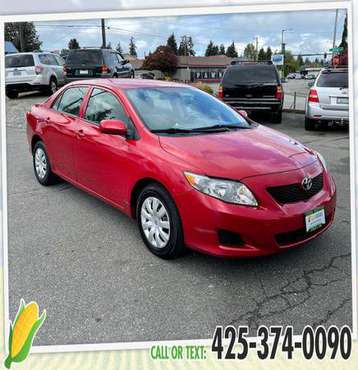 2010 Toyota Corolla LE - GET APPROVED TODAY! - - by for sale in Everett, WA