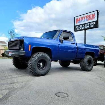 1979 Chevy K10 4X4 SQUARE BODY CHEVY ! - - by for sale in Coeur d'Alene, WA