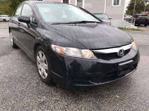 2009 HONDA CIVIC, ONLY 72K MILES, AUTOMATIC for sale in Swansea, MA