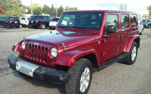 2012 JEEP WRANGLER UNLIMITED SAHARA! ONE OWNER, ACCIDENT FREE! for sale in LIVINGSTON, MT