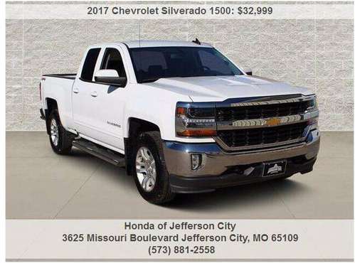 2017 Chevrolet Silverado 1500 - cars & trucks - by dealer - vehicle... for sale in Jefferson City, MO