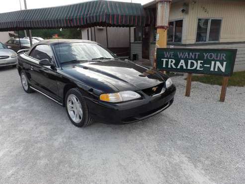 1998 FORD MUSTANG GT CONVERTIBLE - - by dealer for sale in Lafayette, IN