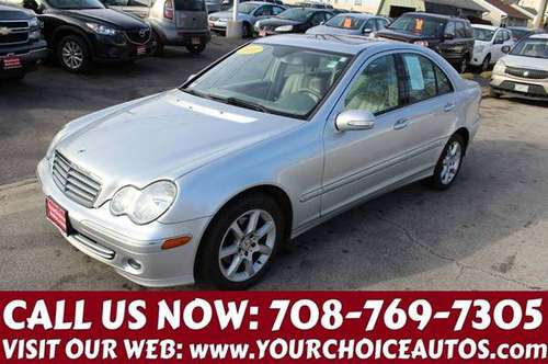 2007*MERCEDES-BENZ*C-CLASS*C280 LEATHER SUNROOF KYLS GOOD TIRES 930574 for sale in posen, IL