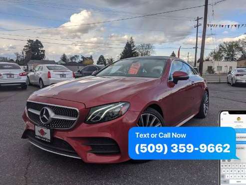 2018 Mercedes-Benz E-Class E400 Coupe TEXT or CALL! - cars & trucks... for sale in Kennewick, WA