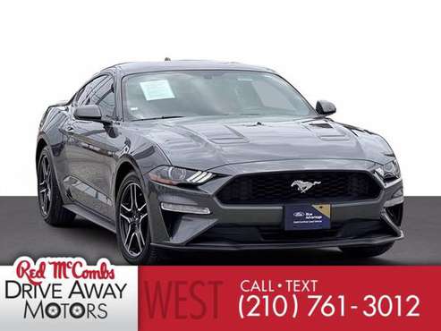 2020 Ford Mustang EcoBoost - - by dealer - vehicle for sale in San Antonio, TX