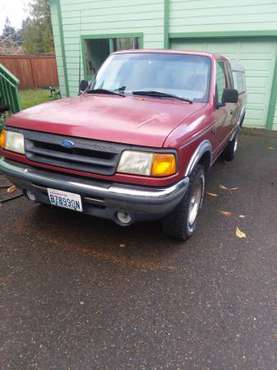 93 Ford Ranger XLT. 4X4 - cars & trucks - by owner - vehicle... for sale in Port Angeles, WA