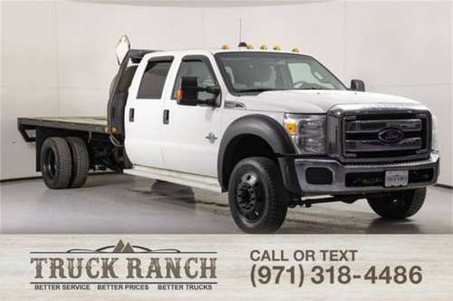 2015 Ford Super Duty F-550 DRW Chassis Cab XLT - cars & trucks - by... for sale in Hillsboro, WA