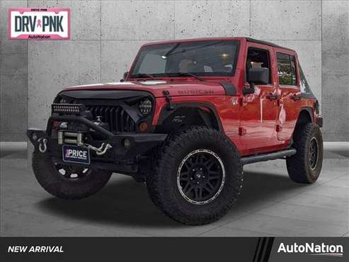 2008 Jeep Wrangler Unlimited Rubicon 4x4 4WD Four Wheel SKU: 8L641976 for sale in Fort Worth, TX