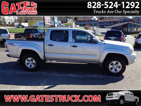 2010 Toyota Tacoma Double Cab 4WD V6 *Silver* - cars & trucks - by... for sale in Franklin, NC