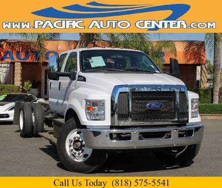 2019 Ford F-750 Diesel Crew Cab Dually Chassis Truck 32831 - cars & for sale in Fontana, CA