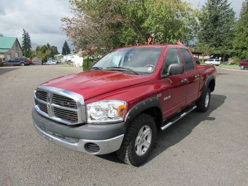 08 DODGE RAM QUAD CAB 4WD! !*$500 DOWN BUY HERE PAY HERE FINANCING*!... for sale in WASHOUGAL, OR