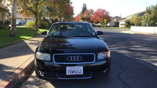 05 Audi A4 1.8 Turbo Convertible - cars & trucks - by owner -... for sale in Modesto, CA