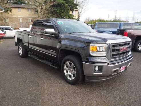 2015 GMC Sierra 1500 4WD Crew Cab 153.0 SLT - cars & trucks - by... for sale in Vancouver, OR