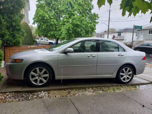 Acura TSX 2005 silver with GPS for sale in STATEN ISLAND, NY