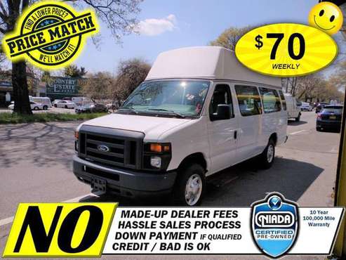 2013 Ford Econoline Cargo Van E-250 Ext Commercial 70 Per Week! You for sale in Elmont, NY