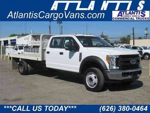 2017 Ford F450 Crew Cab 12' FLATBED - cars & trucks - by dealer -... for sale in LA PUENTE, CA