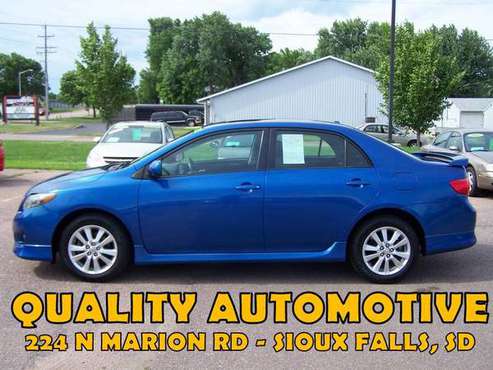 **2010 TOYOTA COROLLA "S" 109K**WE FINANCE**BAD CREDIT OK!!** - cars... for sale in Sioux Falls, SD
