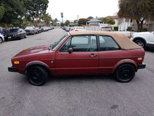 1986 Volkswagen Cabriolet Wolfsburg Edition - - by for sale in National City, CA