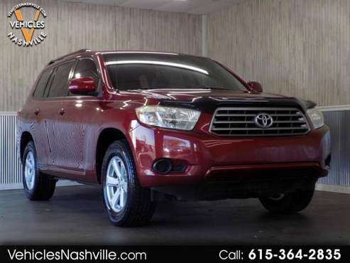 2008 Toyota Highlander Base 2WD - cars & trucks - by dealer -... for sale in Nashville, TN