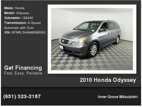 2010 Honda Odyssey - cars & trucks - by dealer - vehicle automotive... for sale in Inver Grove Heights, MN