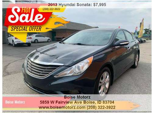 2013 Hyundai Sonata Limited ~~~~~LIKE NEW~~~~~ - cars & trucks - by... for sale in Boise, ID