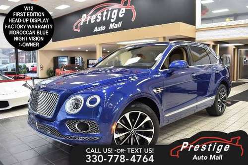 2017 Bentley Bentayga W12 First Edition - cars & trucks - by dealer... for sale in Cuyahoga Falls, OH