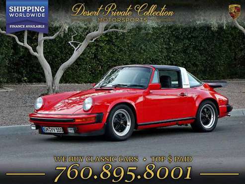 1979 Porsche 911SC Restored Targa CLOSE-OUT PRICING for sale in Palm Desert, NY