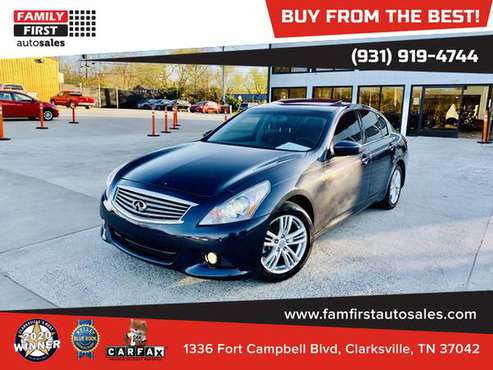 2012 INFINITI G - - by dealer - vehicle automotive sale for sale in Clarksville, TN
