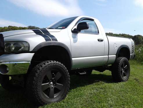 LIFTED DODGE RAM 1500 4x4 ( REDUCED PRICE -RUST FREE-SOUTHERN TRUCK ) for sale in Dansville, NY