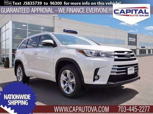 2018 Toyota Highlander Limited - - by dealer - vehicle for sale in CHANTILLY, District Of Columbia