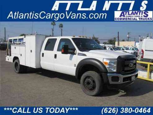 2013 Ford F550 Crew Cab 12' UTILITY TRUCK - cars & trucks - by... for sale in LA PUENTE, CA