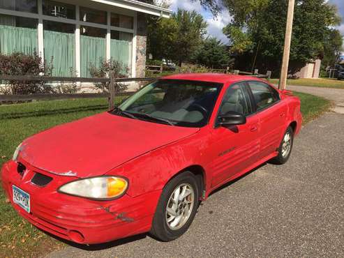 1999 Pontiac Grand Am - cars & trucks - by owner - vehicle... for sale in Rice, MN