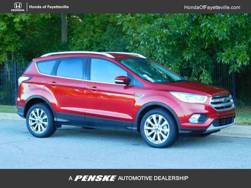 2017 *Ford* *Escape* *FWD 4dr Titanium* RED for sale in Fayetteville, AR