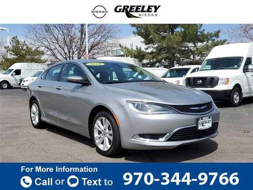 2016 Chrysler 200 Limited sedan - - by dealer for sale in Greeley, CO