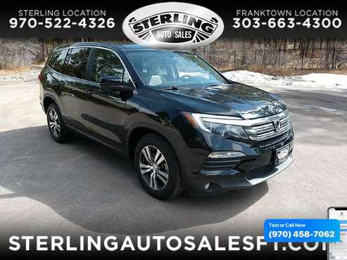 2016 Honda Pilot AWD 4dr EX-L - CALL/TEXT TODAY! for sale in Sterling, CO