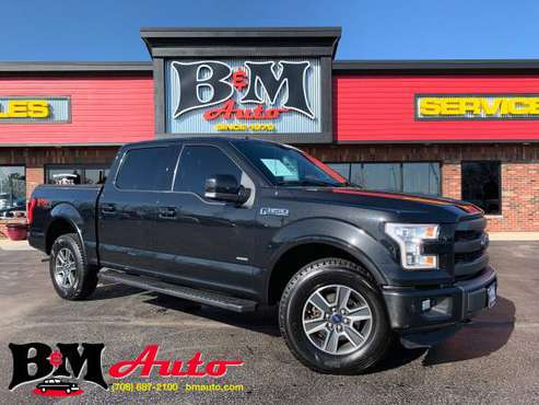 2015 Ford F-150 Lariat SuperCrew 4WD - Like new! for sale in Oak Forest, IL