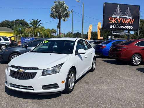 2014 CHEVROLET CRUZE LT Skyway Motors - cars & trucks - by dealer -... for sale in TAMPA, FL