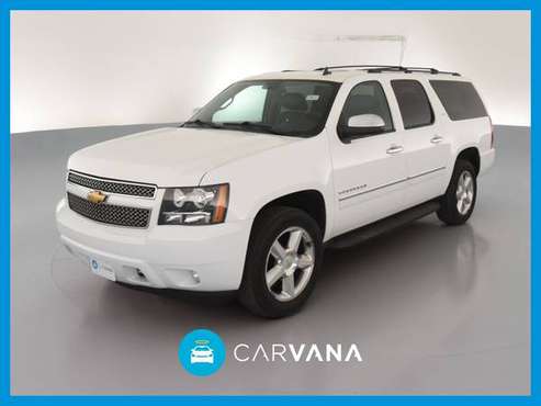 2014 Chevy Chevrolet Suburban 1500 LTZ Sport Utility 4D suv White for sale in Washington, District Of Columbia