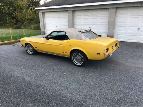 1972 Ford Mustang Convertible - cars & trucks - by owner - vehicle... for sale in Westminster, MD