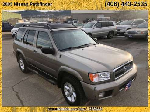 2003 Nissan Pathfinder SE 4WD Auto - cars & trucks - by dealer -... for sale in Helena, MT