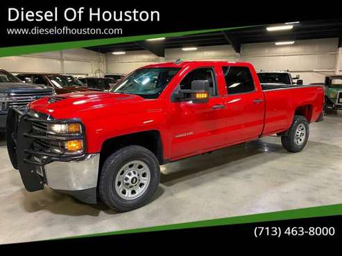 2017 Chevrolet Silverado 3500hd 3500 hd Work Truck 4x4 6.6L Duramax... for sale in Houston, MS