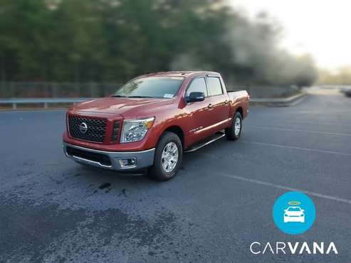2019 Nissan Titan Crew Cab SV Pickup 4D 5 1/2 ft pickup Red -... for sale in Memphis, TN