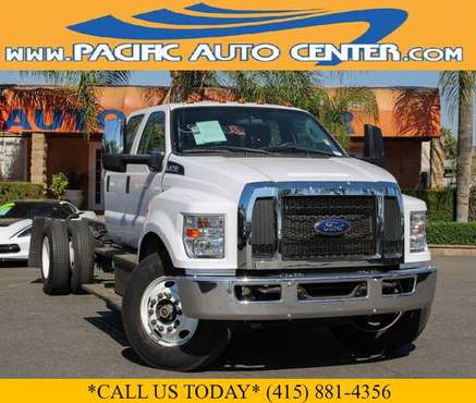2019 Ford F-750 Diesel Crew Cab Dually Chassis Truck #32831 - cars &... for sale in Fontana, CA