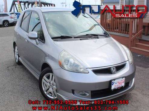 2008 Honda Fit Sport 5-Speed Manual 99k GRAY NEW TIRES NO ACC GAS for sale in south amboy, NJ