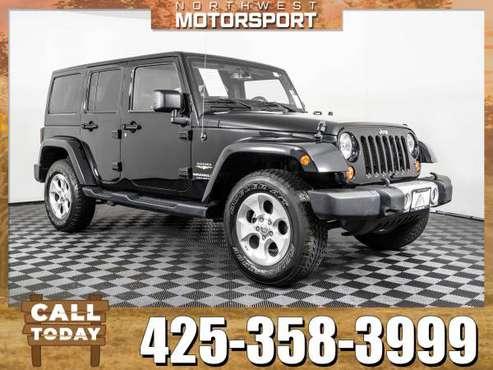 *ONE OWNER* 2013 *Jeep Wrangler* Unlimited Sahara 4x4 for sale in Lynnwood, WA