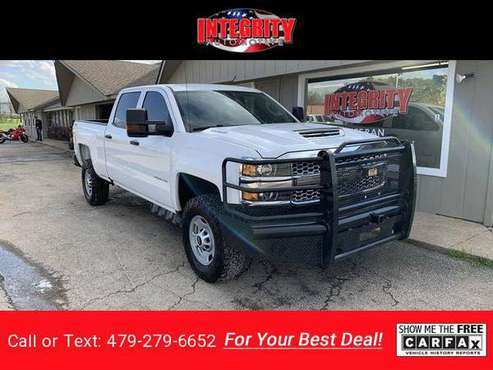 2019 Chevy Chevrolet Silverado 2500HD Work Truck Crew Cab Long Box for sale in Bethel Heights, AR