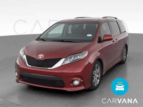 2015 Toyota Sienna SE Minivan 4D van Red - FINANCE ONLINE - cars &... for sale in Rochester , NY