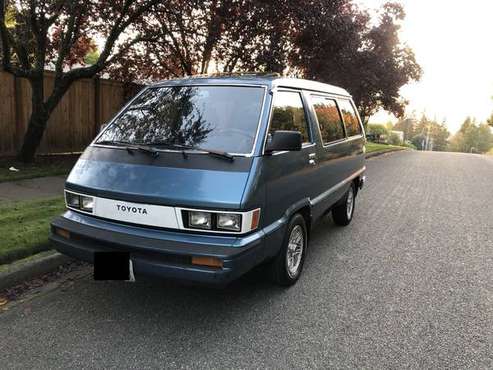 1985 TOYOTA VAN LE for sale in Tacoma, WA