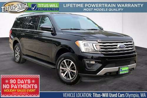2019 Ford Expedition Max 4x4 4WD XLT SUV - cars & trucks - by dealer... for sale in Olympia, WA