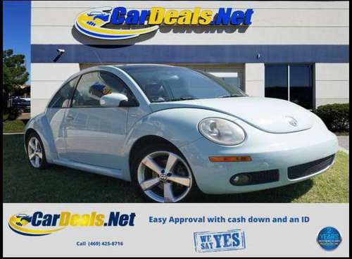 2010 Volkswagen VW New Beetle Final Edition - Guaranteed Approval! -... for sale in Plano, TX